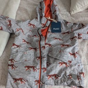 Hatley tiger raincoat size 5